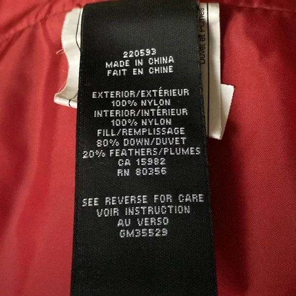 Gotcha glacier men’s dark blue down/feather puffer vest! Size L - Picture 7 of 12